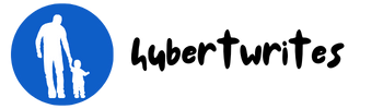 hubert writes site logo